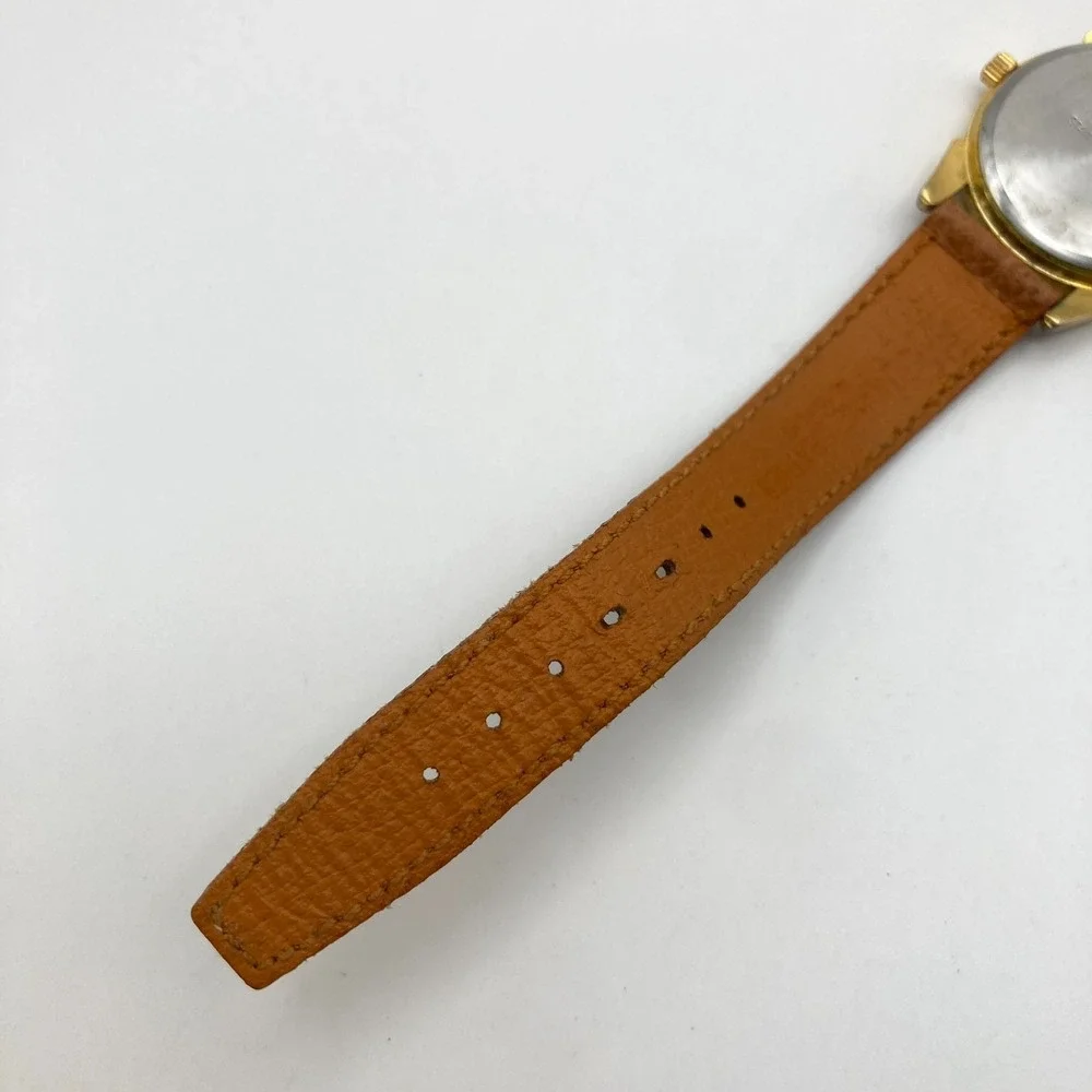 Vintage Episode Women's Watch 32mm Gold Tone Faux Skeleton New Battery 8